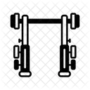 Rejilla Para Sentadillas Fuerza Sentadillas Icono