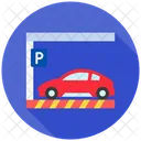 Estacionamiento Vehiculos Espacio Icono