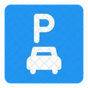 Aparcamiento de coches  Icono