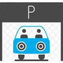 Aparcamiento de coches  Icon