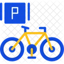 Parking de bicicletas  Icono