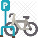 Aparcamiento Para Bicicletas Bicicleta Aparcamiento 아이콘