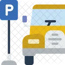 Aparcamiento de coches  Icono