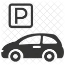 Aparcamiento de coches  Icono
