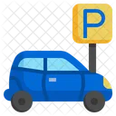 Estacionamiento gratis  Icono