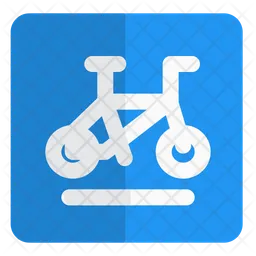 Parking de bicicletas  Icono