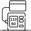 Aparelho de pressão arterial  Ícone