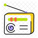 Aparelho De Radio Transmissao De Radio Transmissao Sem Fio Ícone