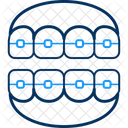 Aparelho dentário  Ícone