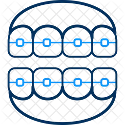 Aparelho dentário  Ícone