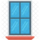 Apartment Window Furniture Icon