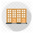 Apartment Building Hostel Icon