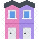 Apartment House Building Icon