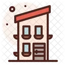 Apartment House Building Icon