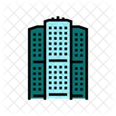 Apartment House Color Icon
