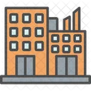 Apartment Building Business Icon