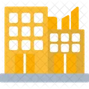Apartment Building Business Icon