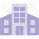 Apartment Buildings Office Icon