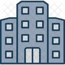Apartment Building Block Of Flats Building Icon