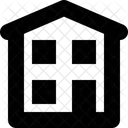 Apartment Building Lodge Icon