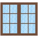 Balcony Window Home Window Apartment Window Icon