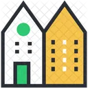 Apartments Building City Icon