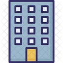Apartments Block Of Flats Building Icon