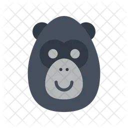 Ape Face  Icon