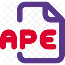 Ape File Audio File Audio Format Icon