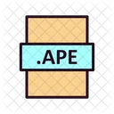 Ape File Ape File Format Icon