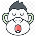 Ape Ape Smile Ape Boy Icon