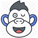 Ape Ape Smile Ape Boy Icon