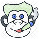 Ape Crown Ape Ape Sad Icon