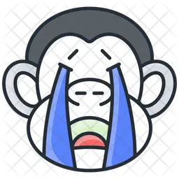 Ape weeping  Icon