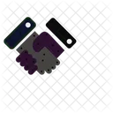 Aperto De Mao Acordo Acordo Icon