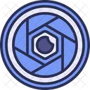 Aperture Lens Photography Icon