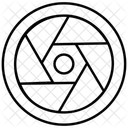 Aperture Camera Lens Icon