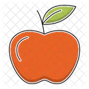 Apfel Bildung Obst Symbol