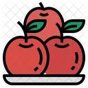 Äpfel Obst  Symbol