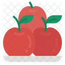 Äpfel Obst  Symbol