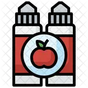 Apfel dampfen  Symbol