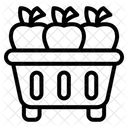 Apfelkorb  Symbol