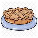 Apfelkuchen  Symbol