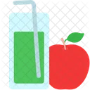 Apfelsaft  Symbol