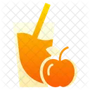 Apfelsaft  Symbol