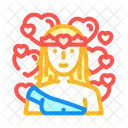 Aphrodite Greek God Icon