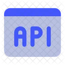 Api Interfaz De Programacion De Aplicaciones Desarrollo De Api Icono