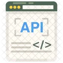 Api App Development Software Application Icon