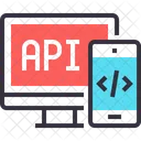 API Aplicacion Desarrollo Icono