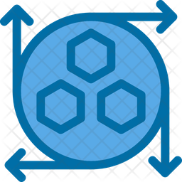 Api Icon - Download in Colored Outline Style